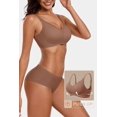thumbnail image 2 of Bra Vertvie Festoneado Push Up Café XXL para mujer, 2 of 7