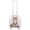 Pink, variant on Plenkra Rolling Pet Carrier with Telescopic Handle & Shoulder Strap – Ventilated Travel Trolley with Quiet Wheels for Small Cats & Dogs, Outdoor Adventures & Camping (Pink)