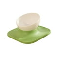 thumbnail image 4 of Tazón de comida para perros y gatos tazón para beber agua tazón para mascotas tazón alimentador ajustable para pequeños Verde 1 Cuenco Yuyangstore comedero elevado para gatos, 4 of 8