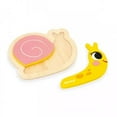thumbnail image 3 of Janod - wooden puzzles - puzzle on the theme of garden animals - children's toys - educational games - baby and toddler toys from 18 months, 3 of 8
