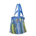 thumbnail image 3 of No Boundaries Women's Mesh Tote Bag, Multicolor Stripe, 3 of 6