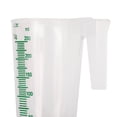 thumbnail image 3 of GROWDOTS 250ml Measure Pitcher Food Grade Plastic Graduated Measuring Graduated Round Containers Measuring liquids Pouring Cup Multipurpose Clear, 3 of 5