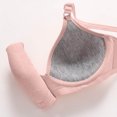 thumbnail image 5 of Women High Support Front Closure Bra Full Cup No Underwire Brassieres Minimizer Underwire Comfortable Everyday Bralette, 5 of 6