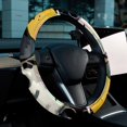 thumbnail image 6 of Spotted Dog 14.5 Inch Printing PVC Leather Car Wheel Cover Steering Wheel Covers Auto Accessories, 6 of 6