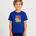thumbnail image 2 of Boys Graphic T Shirt Funny Dinosaur Summer Graphic Short Sleeve Kids Tees Beach Vacation Style 100% Cotton Soft Child Tops 4-13Y, 2 of 5