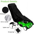 thumbnail image 4 of Push Lawn Mower Cover with Durable Design, Waterproof and UV Protection, Windproof for Outdoor Use, Universal Fit for Most Lawn Mower Models, 4 of 5