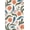 Orange, Pattern 10, variant on ODIKA 4'x6' Pink Olive Tulip Abstract Design Washable Area Rug Modern Floral Pattern with Organic Shapes for Bedroom, Reading Nook, Pet Friendly & Non-Shedding