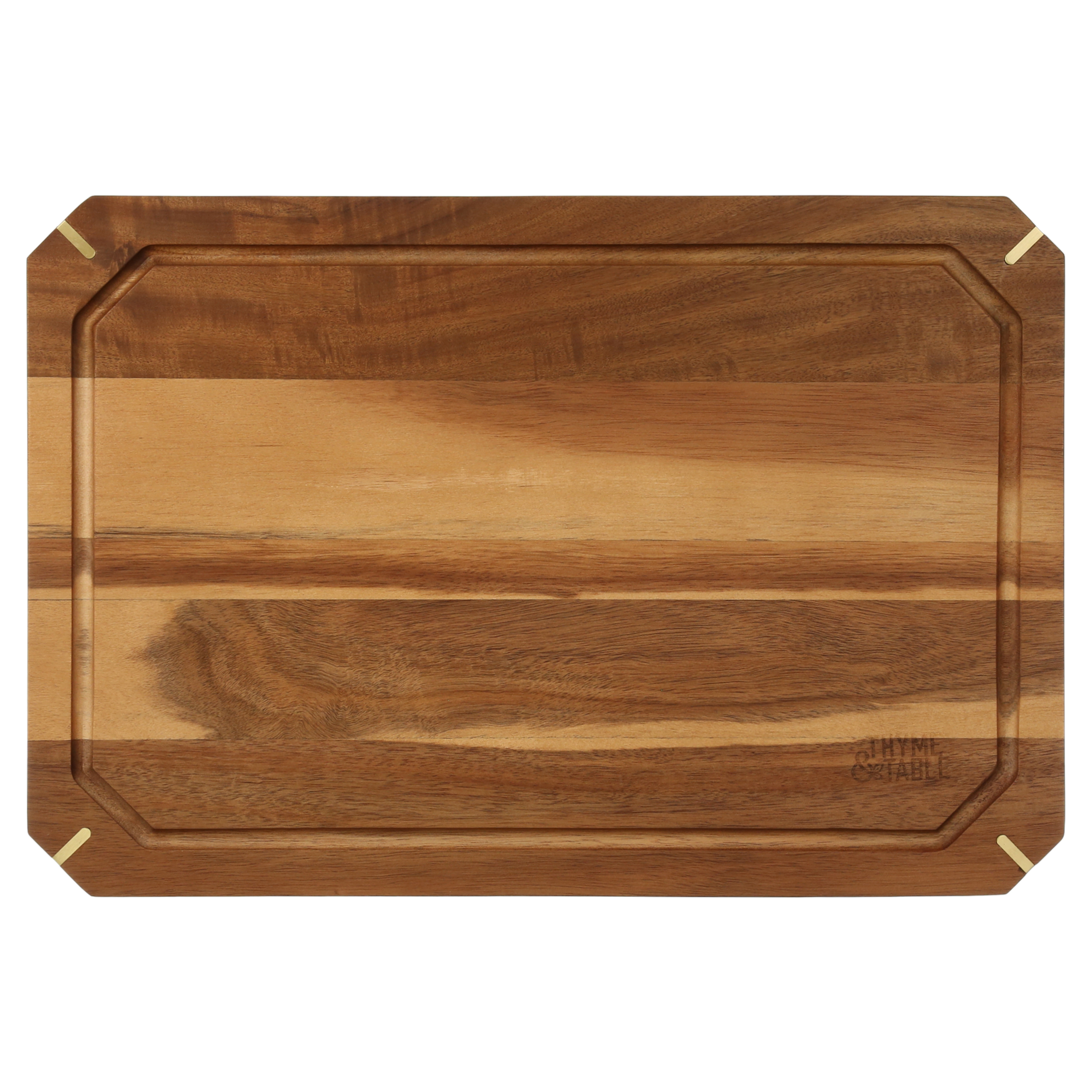 Thyme & Table 2-Piece Acacia Cutting Board Set photo 8