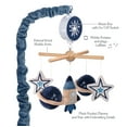thumbnail image 4 of Lambs & Ivy Sky Rocket Planets/Stars Musical Baby Crib Mobile Soother Toy- Blue, 4 of 7