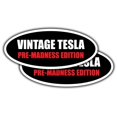 thumbnail image 2 of Imán para coche ArkWisdom Funny Anti Elon Vintage, 6 x 2,7 pulgadas, paquete de 2, 2 of 7