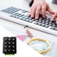 thumbnail image 3 of ruzhgo 1PC Small Single-Chip Microcomputer Matrix Array 12 Keys 4 x 3 Switch Numeric Keypad Keyboard Module for L, 3 of 6