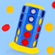 thumbnail image 4 of Divertidos Juguetes Giratorios Y Giratorios Educativos Cuatro Ajedrez Consecutivos Rompecabezas De Plástico Para Niños Juego De Conexión De Fila Colorida Juguetes Domésticos Portátiles Para El Hogar seitruly FN002606-00, 4 of 6