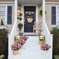 thumbnail image 2 of Artificial Fake Flowers, 6 Bundles Daisy Mums Flowers Outdoor UV Resistant No Fade Greenery Shrubs Plants Indoor Outside Hanging Planter Home Wedding Office DIY Garden Porch Décor (Orange Yellow), 2 of 4