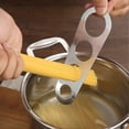 thumbnail image 3 of Stainless Steel Spaghetti Measuring Tool With 4 Holes Precise Pasta Portion Control Gadget For Home And Professional Chefs, 3 of 3
