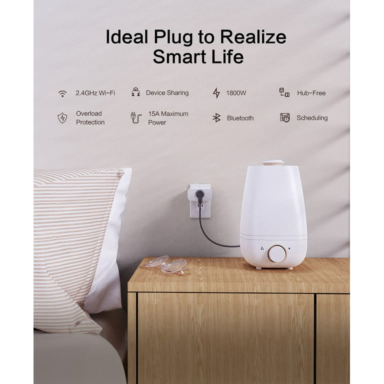 TREATLIFE Outdoor Smart Plug with 2 Individual Control Outlets