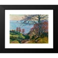 thumbnail image 2 of Armand Guillaumin 14x12 Black Modern Framed Museum Art Print Titled - Les Brejots (1917), 2 of 5
