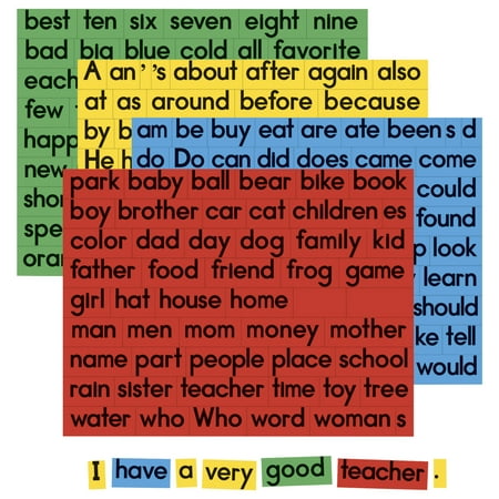UPC: 0094051330186 | Dowling Magnets Sentence Building Magnets Set of 292