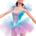 thumbnail image 4 of Muñeca Barbie Ballet Wishes Morena con tutú azul y morado, 4 of 6