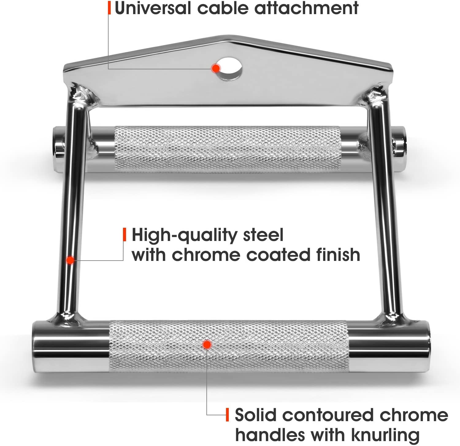 Yes4All T-Bar Row Platform + Double Row Handle Combo