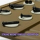 thumbnail image 2 of Magnetic Gun Cleaning Mat for All Firearms, Protective Workbench Pad (Brown), 2 of 5