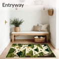 thumbnail image 3 of ODIKA 2'x3' Machine Washable Non-Slip Area Rug, Dinosaur Dig Prehistoric Play for Dino Count & Learn High Traffic Rug, Green, 71750, 3 of 7