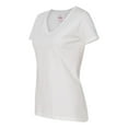 Ladies' HD Cotton™ V-Neck T-Shirt - Walmart.com