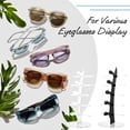 thumbnail image 4 of 1Bag 2 Colors 5-Tier Sunglasses Stand Holder Acrylic Glasses Rack Clear Eyeglass Storage Rack Desktop Sunglasses Tower Holder for Glasses Display 2 Sets, 4 of 7