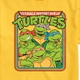 thumbnail image 3 of Teenage Mutant Ninja Turtles - TMNT Retro Group - Men's Short Sleeve Graphic T-Shirt, 3 of 5