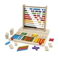 thumbnail image 4 of Juguetes de aprendizaje de matemáticas, juegos de ajedrez de piezas de ajedrez, material didáctico de matemáticas, para niños, niñas Marco Baoblaze niños ábaco, 4 of 8