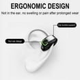 thumbnail image 7 of VALSEEL Headphones Wireless Bluetooth, Gas Conduction Earphones Wireless Ear-Clip Gas Conduction Headphones Bluetooth Open Ear Clip on Headphone Wearing Clip Type Bluetooth Earbuds Sports Earrings, 7 of 7