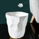 thumbnail image 5 of 1 Pcs Bathroom Trash Can, Non-contact Trash Can Trash Can Large Capacity Living Room Trash Can Round Thickened Trash Can, For Bathrooms, Kitchen, Bedroom, 5 of 9