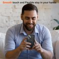 thumbnail image 7 of Magnetic for iPhone 12 Pro Max Case, [Compatible with MagSafe][10 FT Military Grade Drop Protection] [Dual Layer Structure Protection] Heavy Duty Full-Body Shockproof Phone Case, Black, 7 of 7