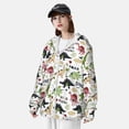 thumbnail image 5 of Fotbe Dinosaur Men's Women's UPF 50+ Sun Protection Jacket Hooded Cooling Shirt with Pockets Hiking Outdoor Performance-Large, 5 of 9