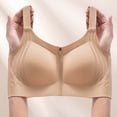 thumbnail image 6 of Wireless Sports Bra for Women Front Closure Zip Up with Absorbent Cups and Lateral Support Comfortable Everyday, 6 of 8
