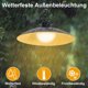 thumbnail image 3 of Luces solares Beinhome para uso en exteriores con control remoto, lámpara colgante solar, 400 lúmenes con cable de 3 m, 2 sensores de luz, resistente al agua IP65, panel solar ajustable de 120°, 3 modos, para jardín, camping, gallinero, invernadero Zhivalor OTTO-AAA-0010, 3 of 6