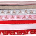 thumbnail image 2 of 10yard 5cm Christmas Ribbon Crafts Decoration Red White Stripes Printed Xmas Tree Ribbon Wreath Bows For Diy Gifts Wrapping, 2 of 5