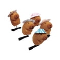 thumbnail image 6 of 5 Pack Lovely Capybaras Hairpins Handmade Hairpiece Fashionable Plush Hair Clip Suitable for Girls and Youthful Adults, 6 of 8