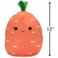 thumbnail image 2 of 12" Squishmallows - Carrot, 2 of 9