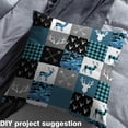 thumbnail image 2 of Castle Fairy Wildlife Deer Boy Fabric by the Yard 10 Yards,Abstract Camouflage Room Decor Fabric by the Yard,Geometric Lattice Fabric for Sewing,Lightweight Room Decor, 2 of 6