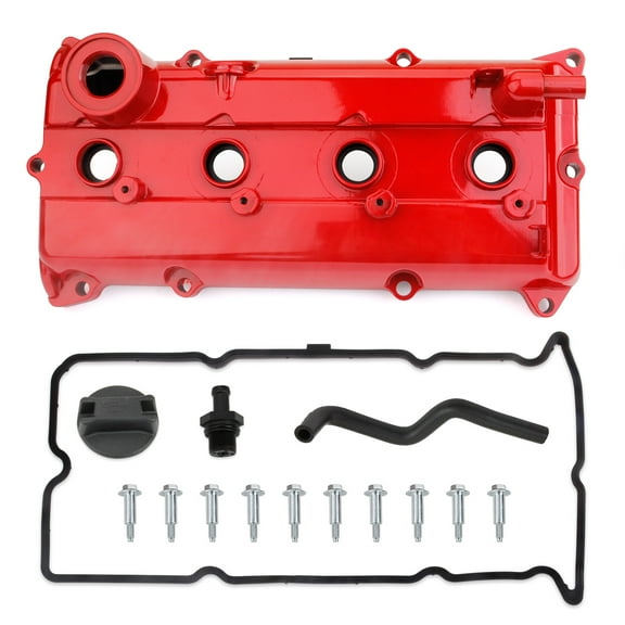 MITZONE Upgrade Aluminum Valve Cover Compatible with NISSAN Altima Sentra SE-R SE-R SpecV 2.5L L4 - Gas 2002-2006