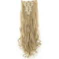 thumbnail image 1 of LELINTA 24" Women Curly Long Hair in hair extensions 8 Pieces 19 Clips, 1 of 2