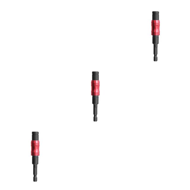 relayinert Vis Magnétique Embout de Perceuse Changement Réglable pour Support de Tournevis Pivotant avec Noir Rouge 3Ensemble