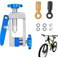 thumbnail image 1 of HUGFEGWE Bike Hydraulic Brake Kit, Bicycle Needle Insertion Tool Bike Hydraulic Disc Brake Hose Line Cutter and Needle Barb Driver Head Brake Lines Tubing Entry Device CA919-136772, 1 of 6