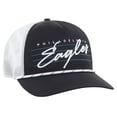 thumbnail image 2 of Men's '47 Black/White Philadelphia Eagles Downburst Relaxed Hitch Trucker Adjustable Hat, 2 of 3