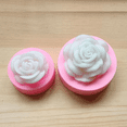 thumbnail image 2 of Rose Scented Candle Mold, 2 Pack(L Size:3.1in,S Size:2.2in) Flip Cake Jelly Pudding Mold, 2 of 5
