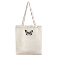 thumbnail image 4 of Bolsa de hombro de lona con estampado de mariposa retro para mujer grandes (B) Ehuebsd Para Estrenar, 4 of 8