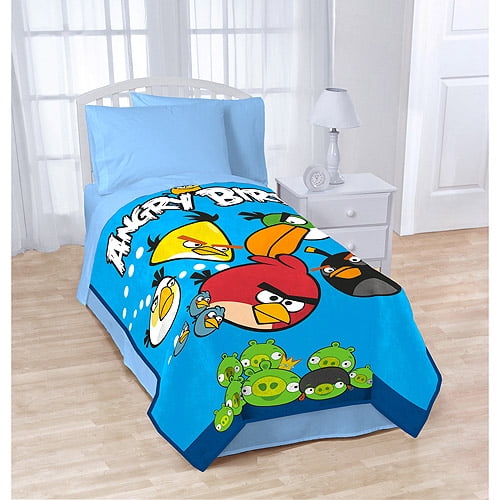 Angry Birds Duvet Set Bed Linen Or Angry Birds Fleece Blanket 