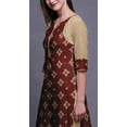 thumbnail image 5 of Bimba Cotton Printed Long Kurti Dress Straight Tunic Dresses For Women Indian Top-Large, 5 of 6