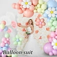 thumbnail image 2 of 163Pcs Daisy Balloon Garland Arch Kit Reusable Pastel Balloon Set for Baby Shower, 2 of 10
