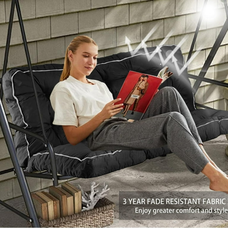 Black swing cushion hotsell